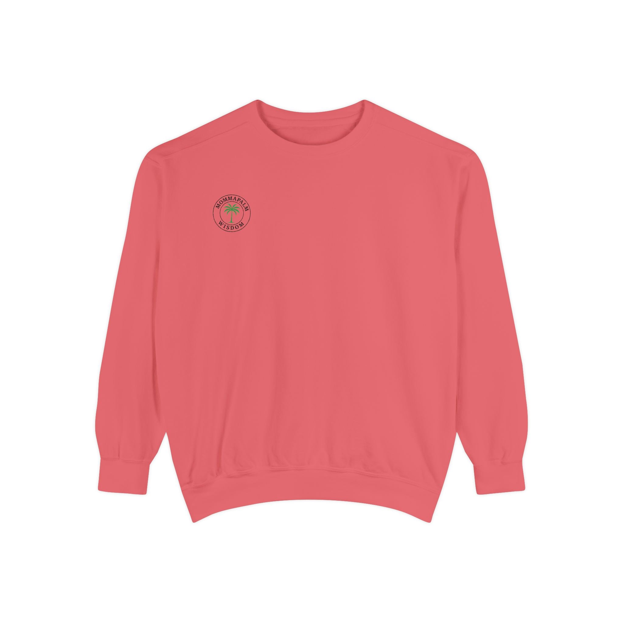 Palm Trio Sweatshirt — Tropical Palm Trees Graphic Crewneck
