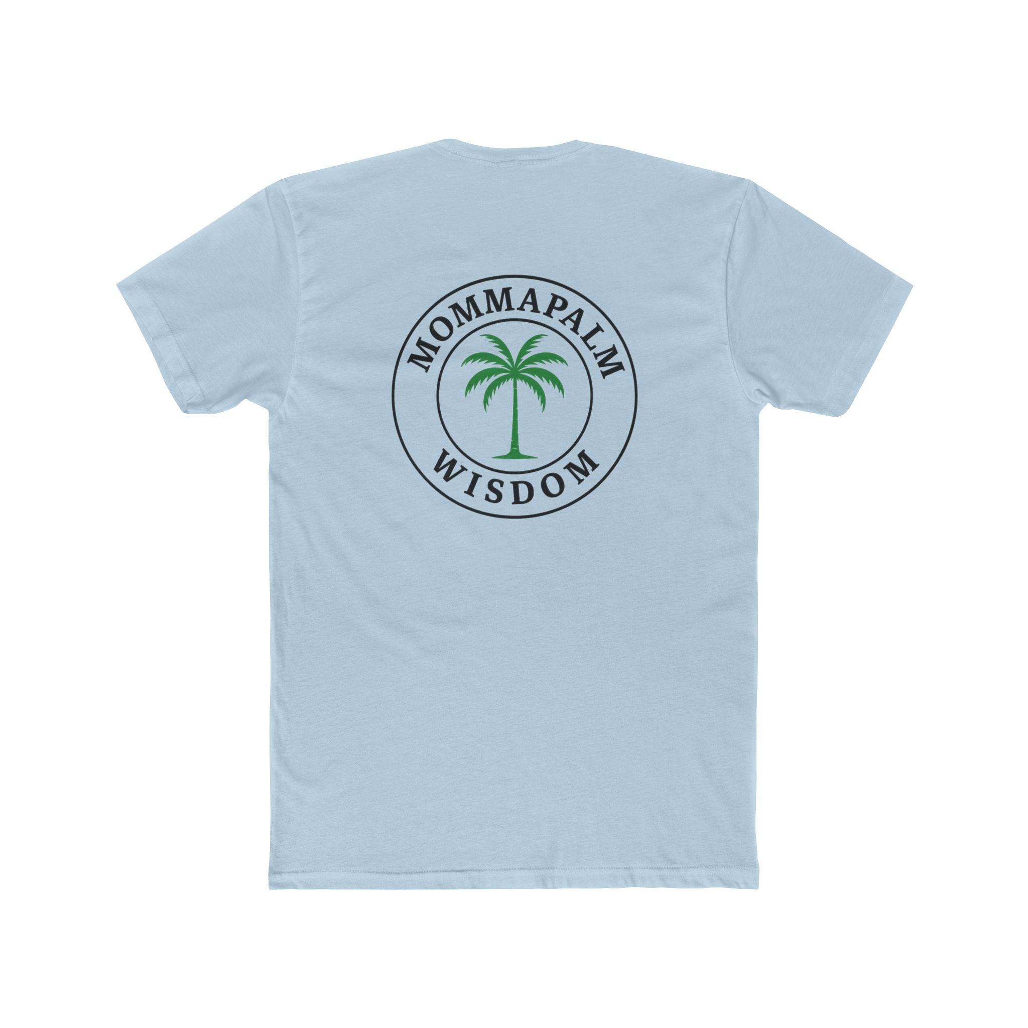 MommaPalm Wisdom T‑Shirt — Palm Tree Logo Tee