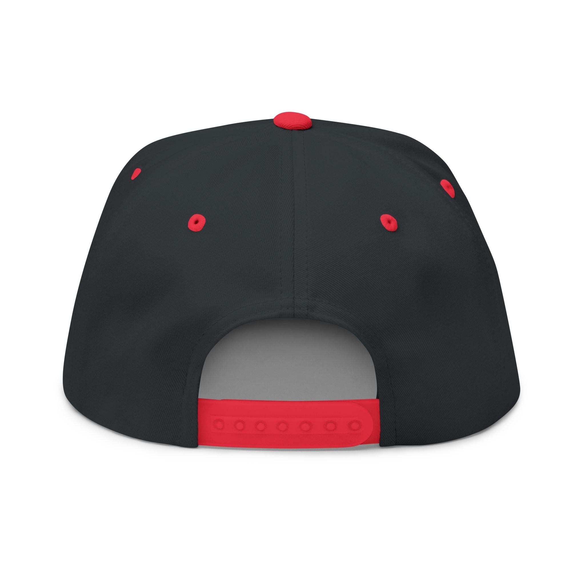 Flat Bill Cap — Embroidered Palm Tree "Tropical Vibes" Snapback