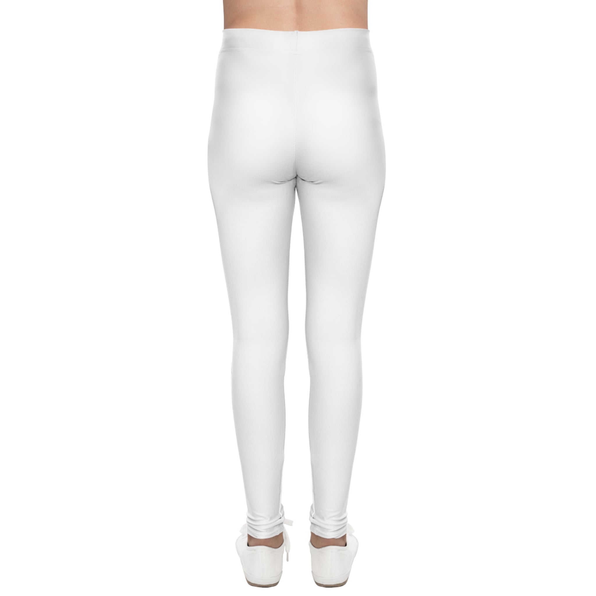 Youth Leggings — Tropical Palm Logo Kids Activewear