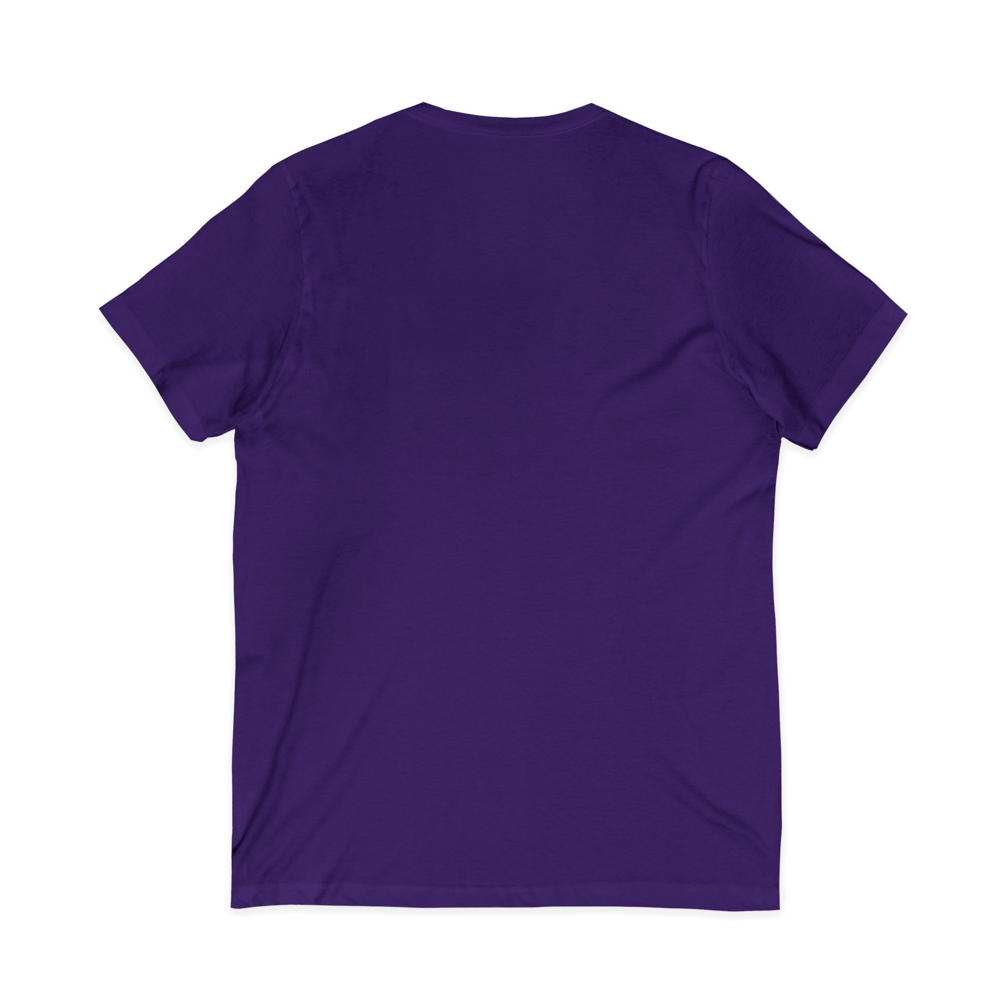 Palm Momma V‑Neck Tee — 'Momma Palm Wisdom' Tropical Cotton Shirt