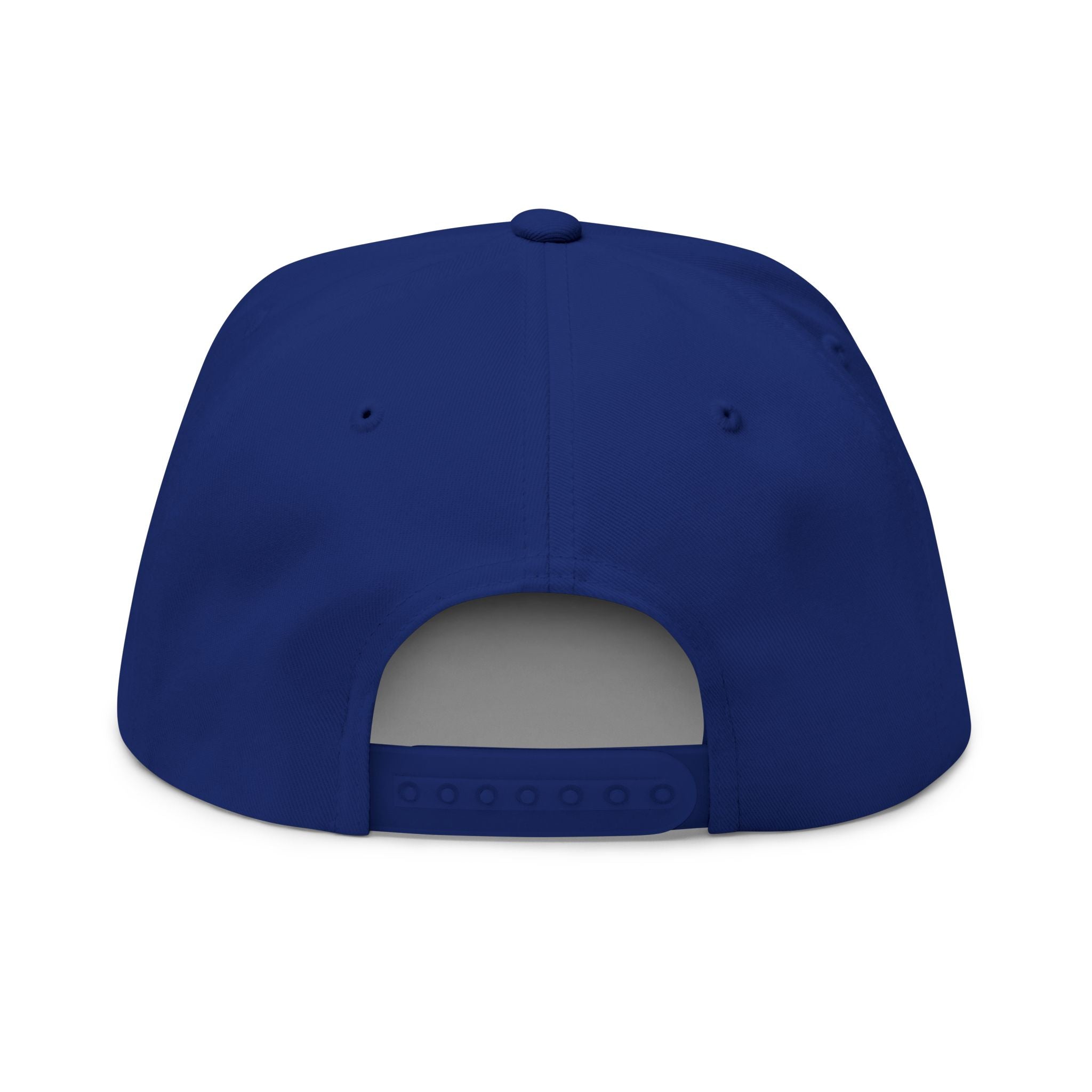 Flat Bill Cap — Embroidered Palm Tree "Tropical Vibes" Snapback