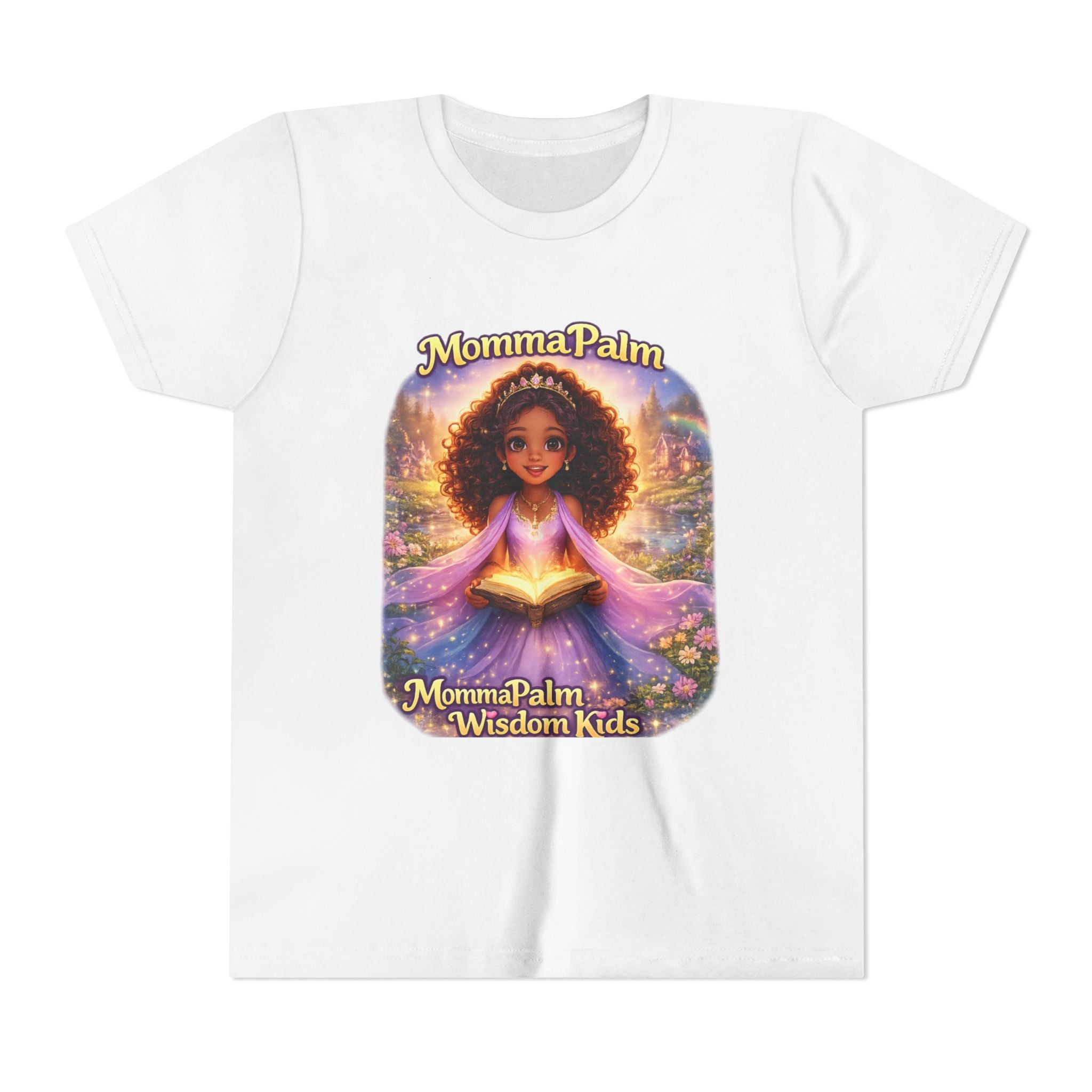 Youth Unisex Tee — "Momma Palm Wisdom Kids" Magical Graphic Shirt