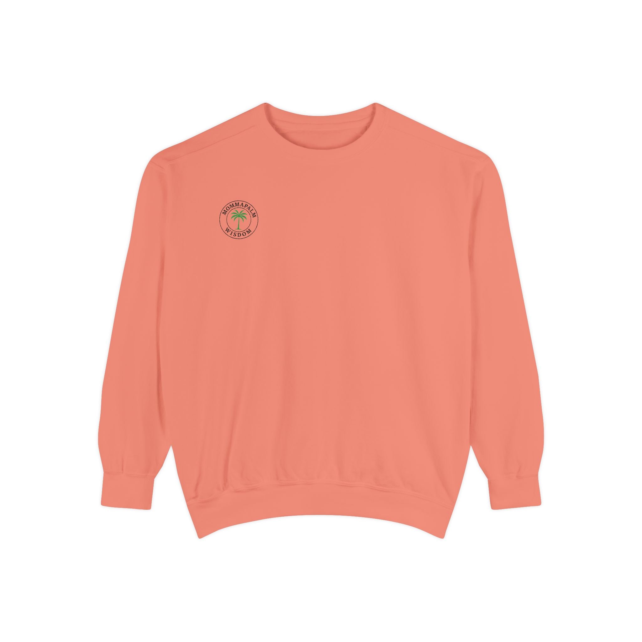 Palm Trio Sweatshirt — Tropical Palm Trees Graphic Crewneck