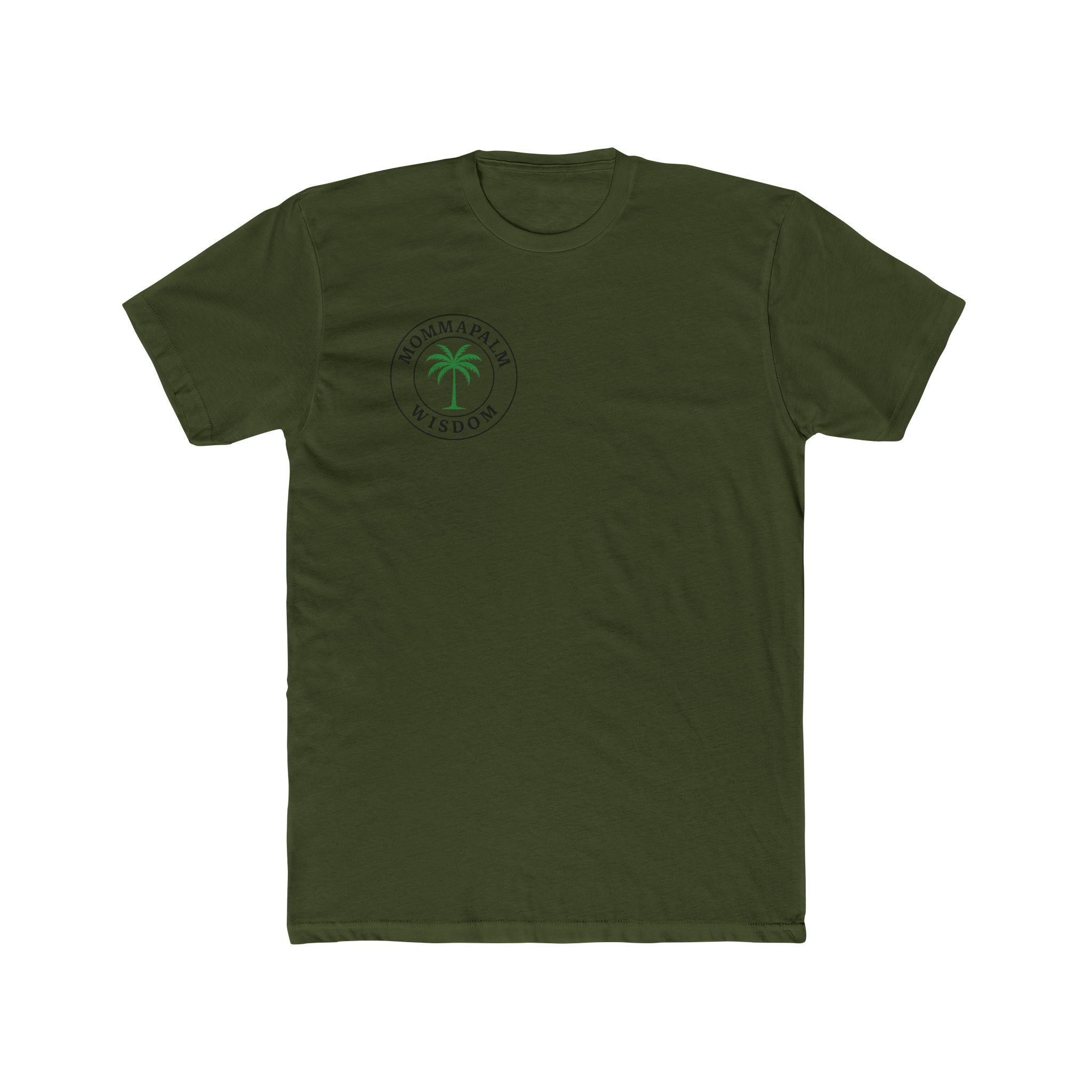 MommaPalm Wisdom T‑Shirt — Palm Tree Logo Tee