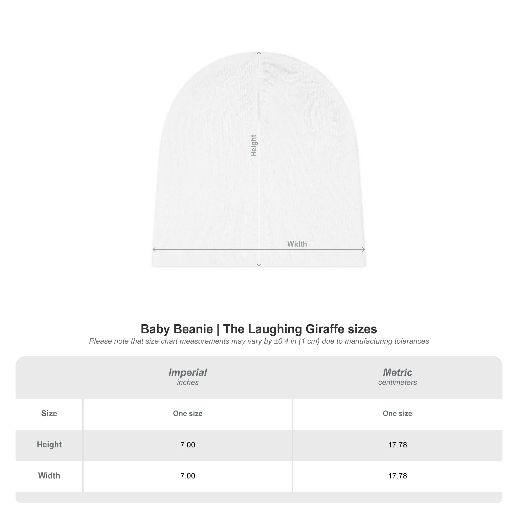 Baby Beanie — “Mommapalm Wisdom” Palm Tree Infant Knit Hat