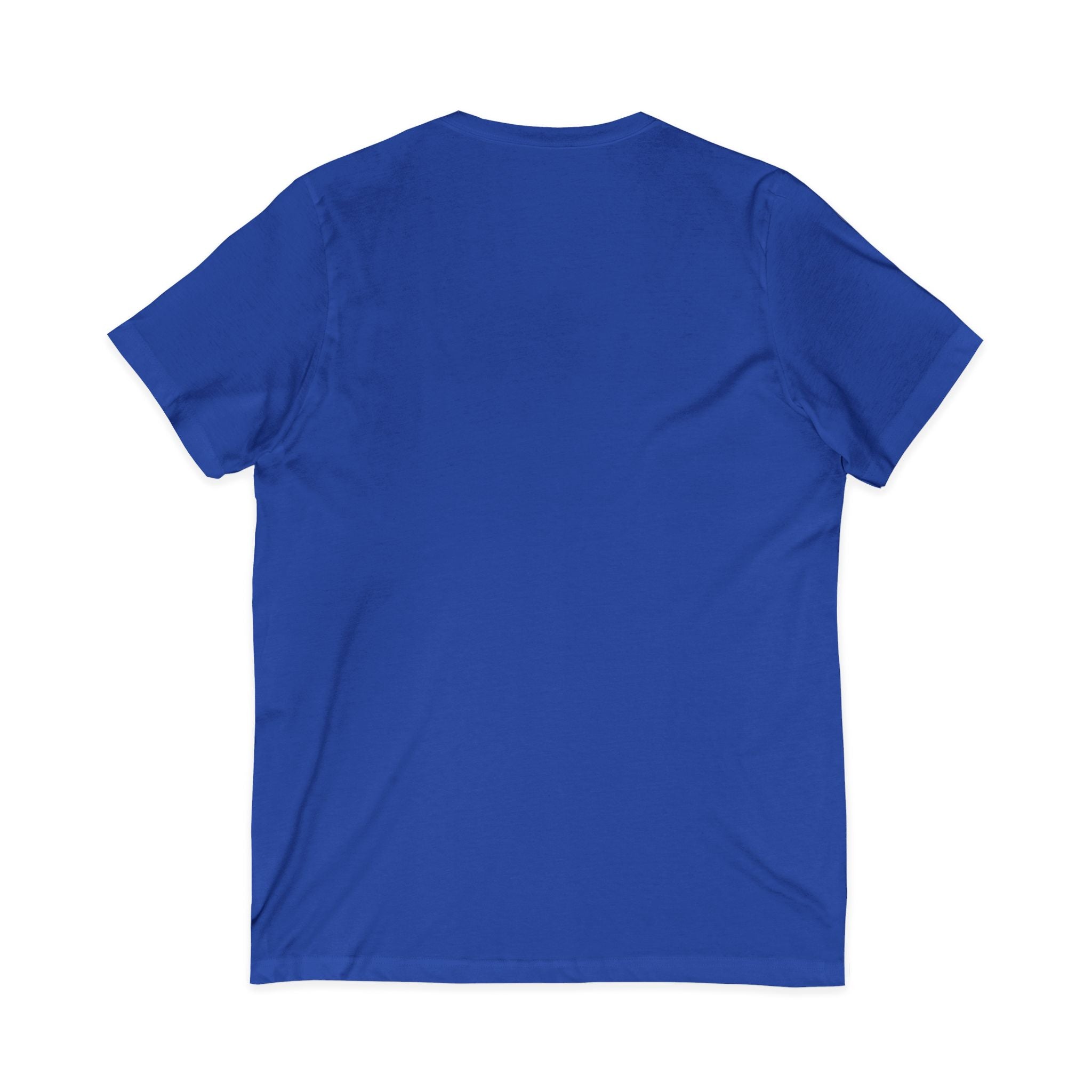 Palm Momma V‑Neck Tee — 'Momma Palm Wisdom' Tropical Cotton Shirt