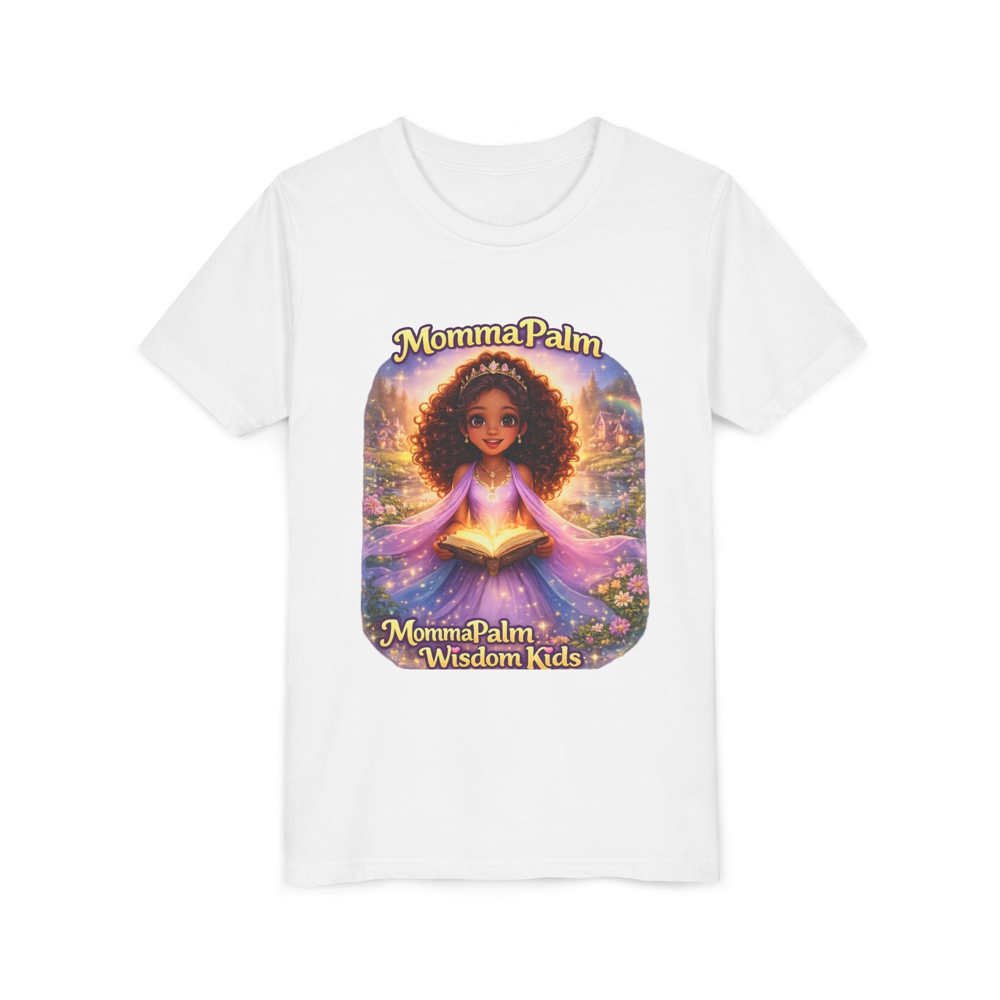 Youth Unisex Tee — "Momma Palm Wisdom Kids" Magical Graphic Shirt