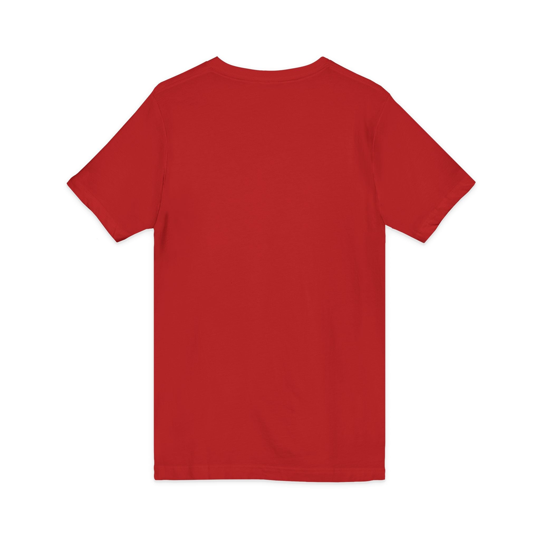 Palm Momma V‑Neck Tee — 'Momma Palm Wisdom' Tropical Cotton Shirt