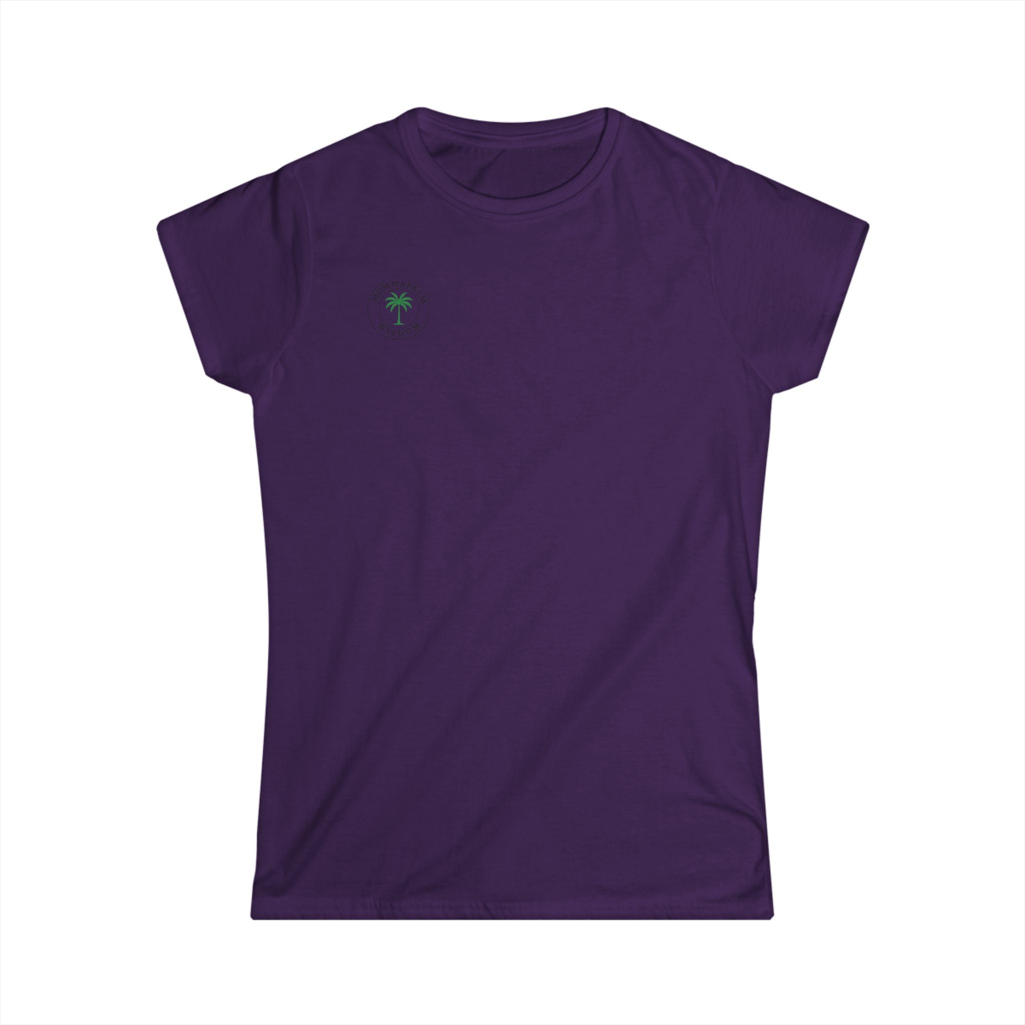 Women’s Tee — Small Palm Tree Graphic "Wish You Were Here"