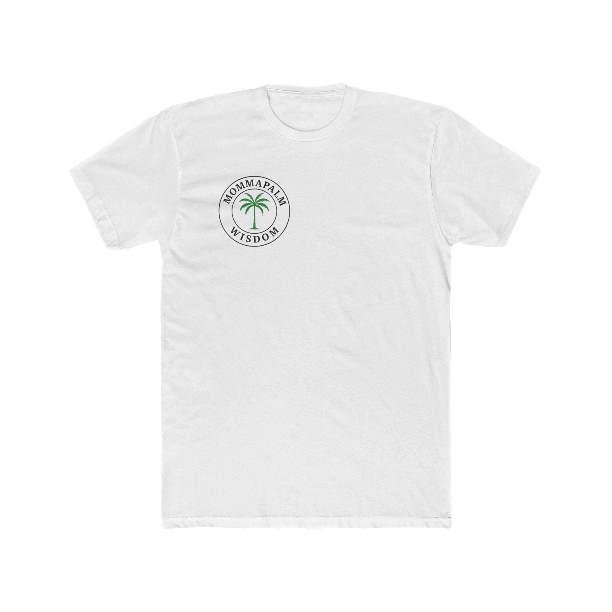 MommaPalm Wisdom T‑Shirt — Palm Tree Logo Tee