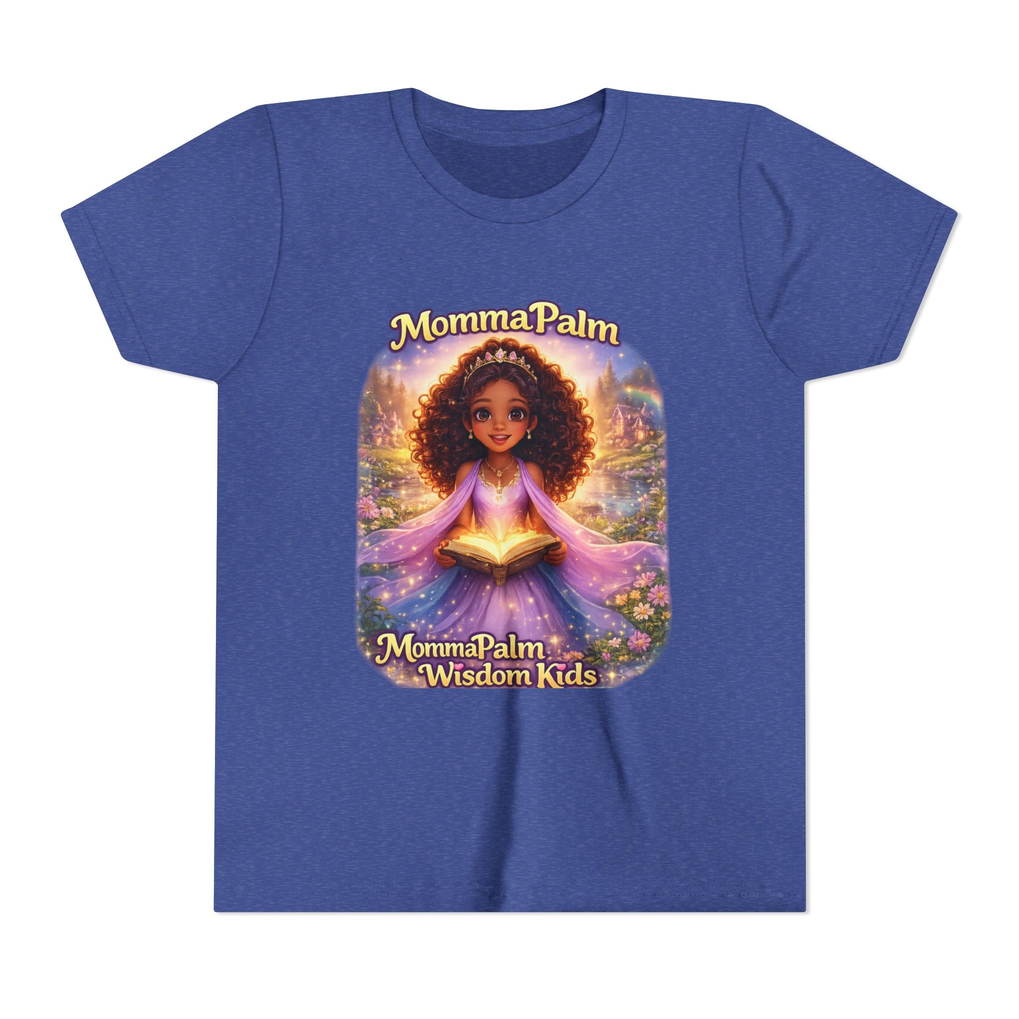 Youth Unisex Tee — "Momma Palm Wisdom Kids" Magical Graphic Shirt