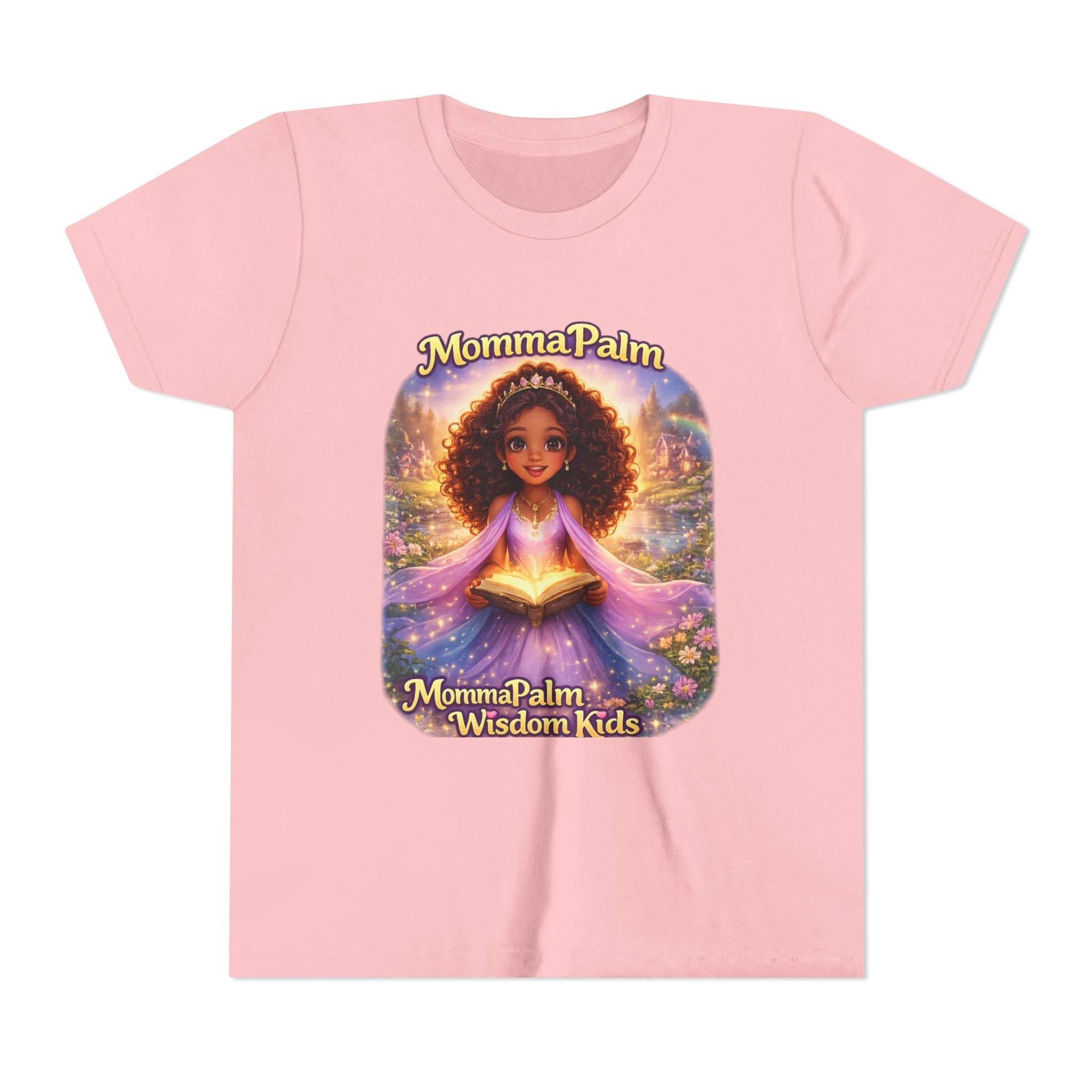 Youth Unisex Tee — "Momma Palm Wisdom Kids" Magical Graphic Shirt