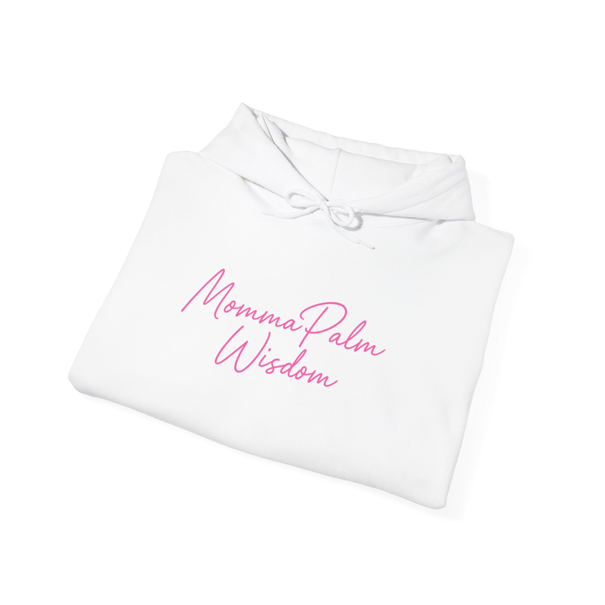 Momma Palm Wisdom Hoodie — Coastal Palm Tree Graphic Pullover