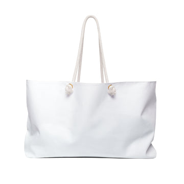 Personalized Weekender Bag – Large Canvas Travel Tote with Rope Handles