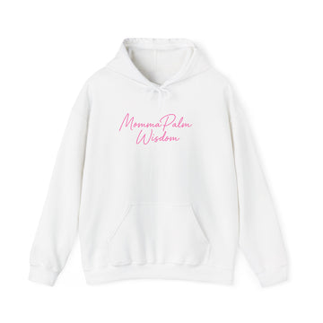 Momma Palm Wisdom Hoodie — Coastal Palm Tree Graphic Pullover