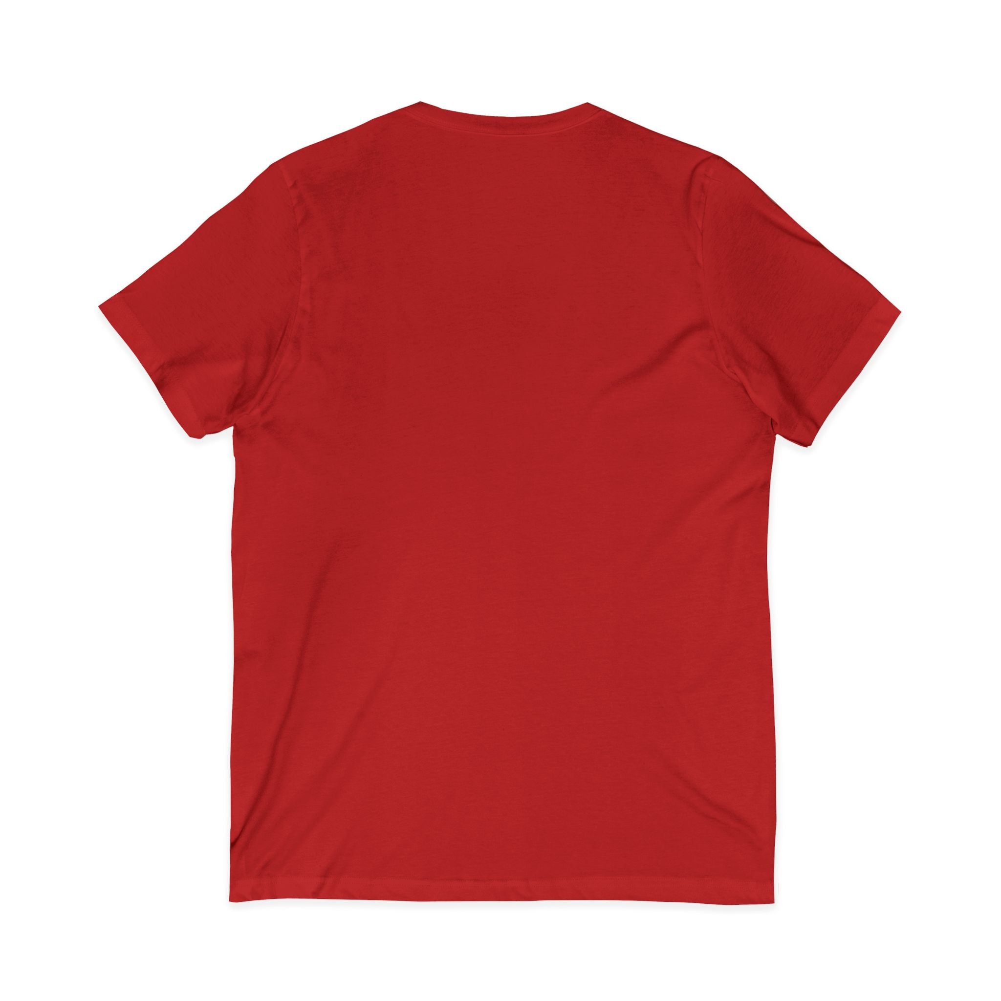 Palm Momma V‑Neck Tee — 'Momma Palm Wisdom' Tropical Cotton Shirt
