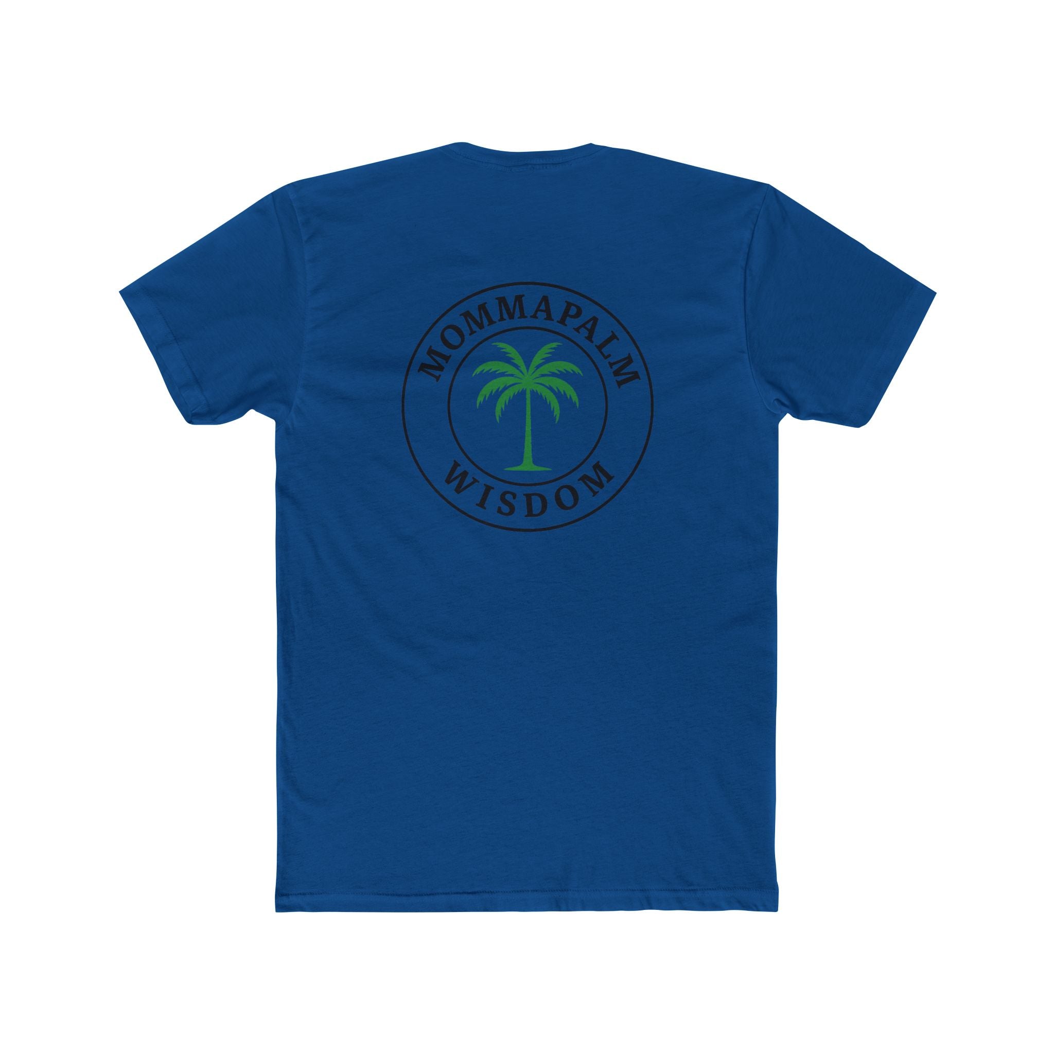 MommaPalm Wisdom T‑Shirt — Palm Tree Logo Tee
