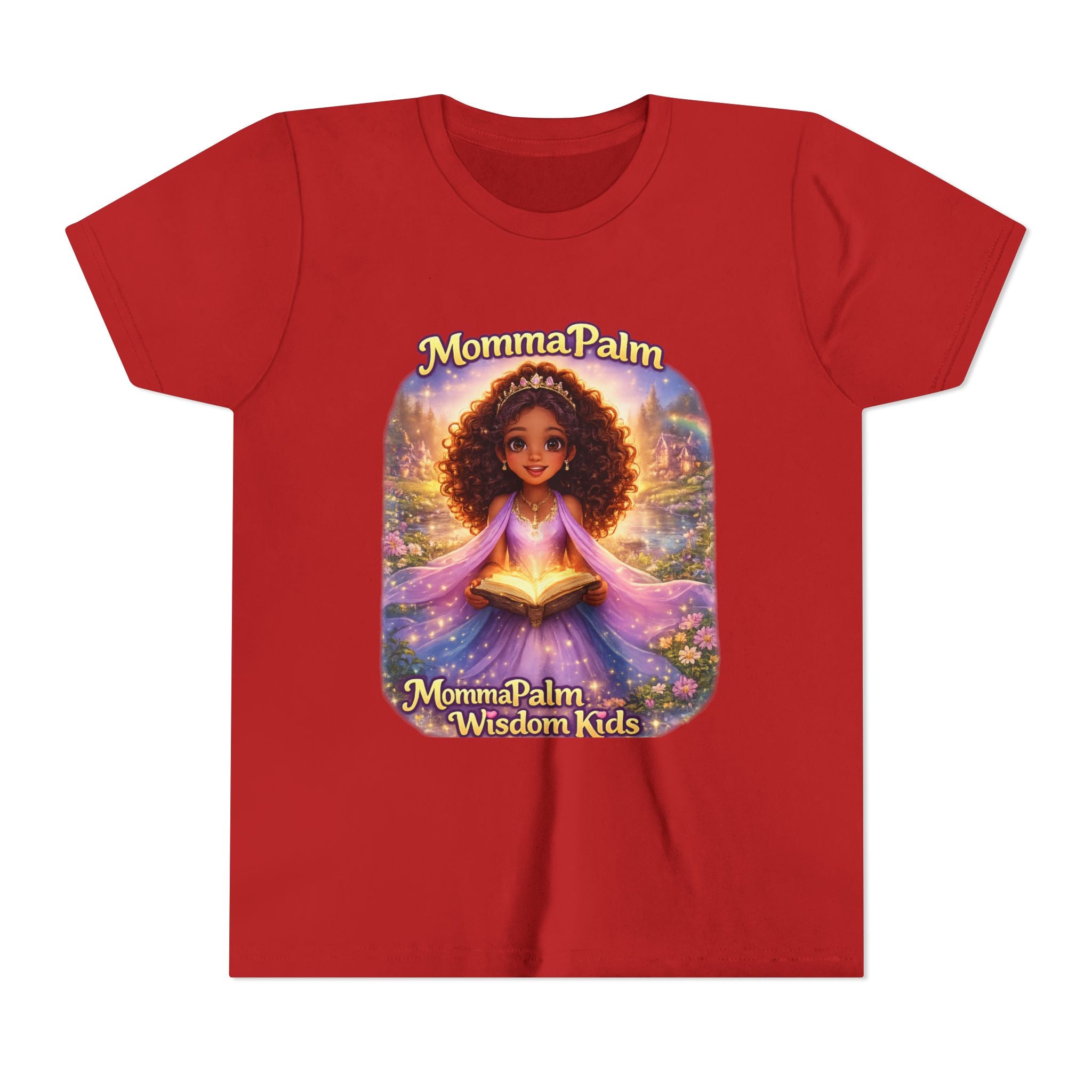 Youth Unisex Tee — "Momma Palm Wisdom Kids" Magical Graphic Shirt