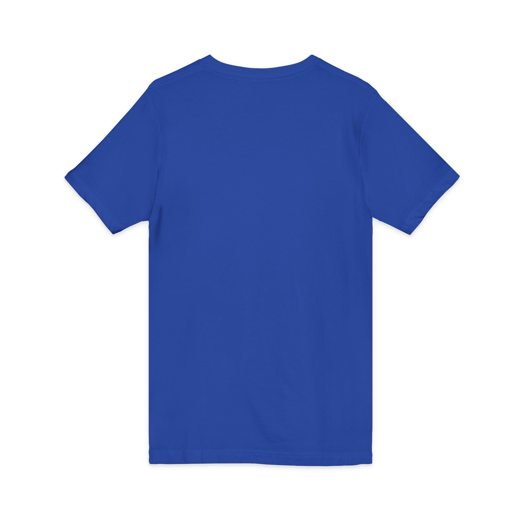 Palm Momma V‑Neck Tee — 'Momma Palm Wisdom' Tropical Cotton Shirt