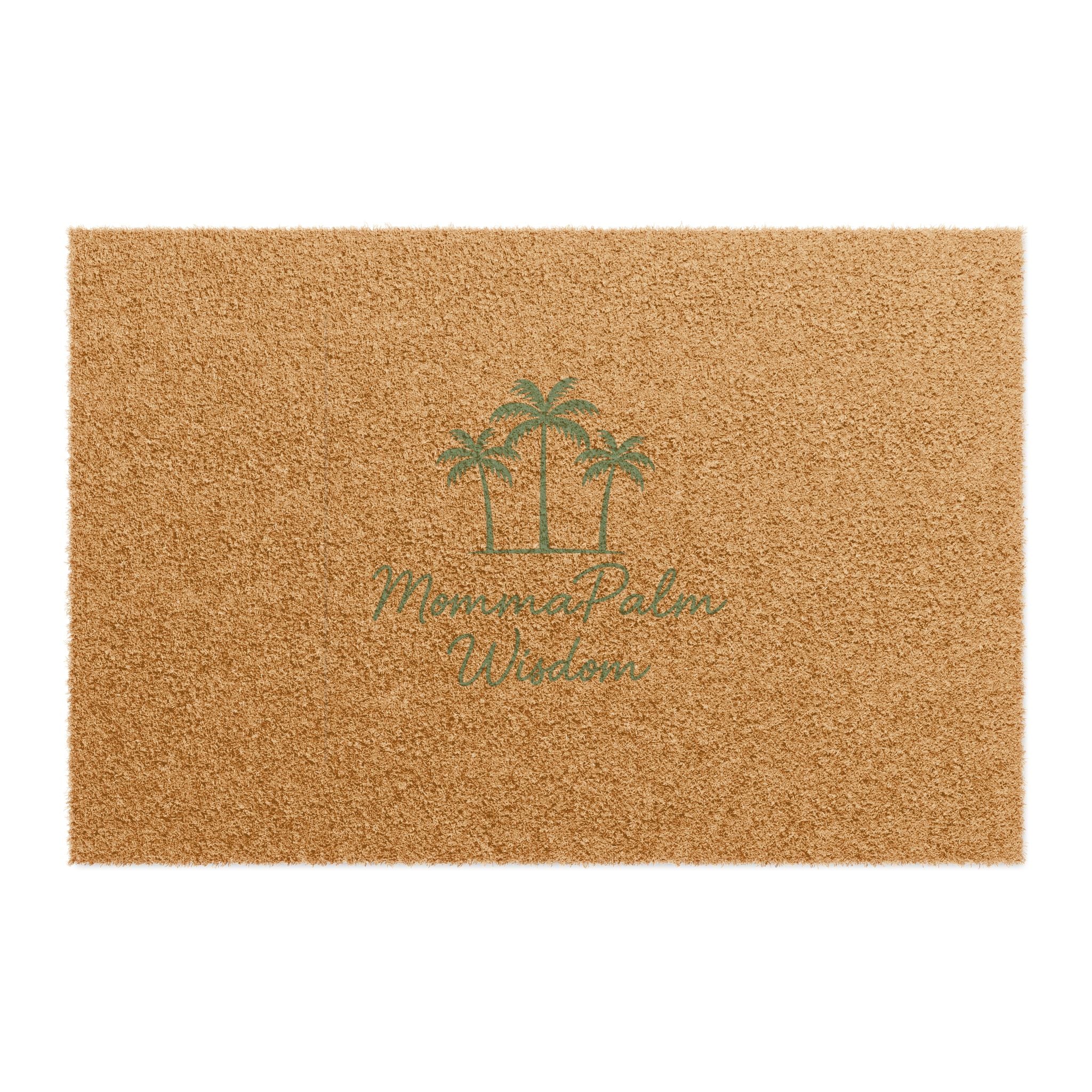 Doormat — 'Mermaid Kisses & Starfish Wishes' Tropical Coir Welcome Mat
