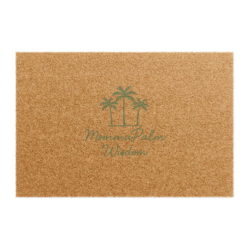 Doormat — 'Mermaid Kisses & Starfish Wishes' Tropical Coir Welcome Mat
